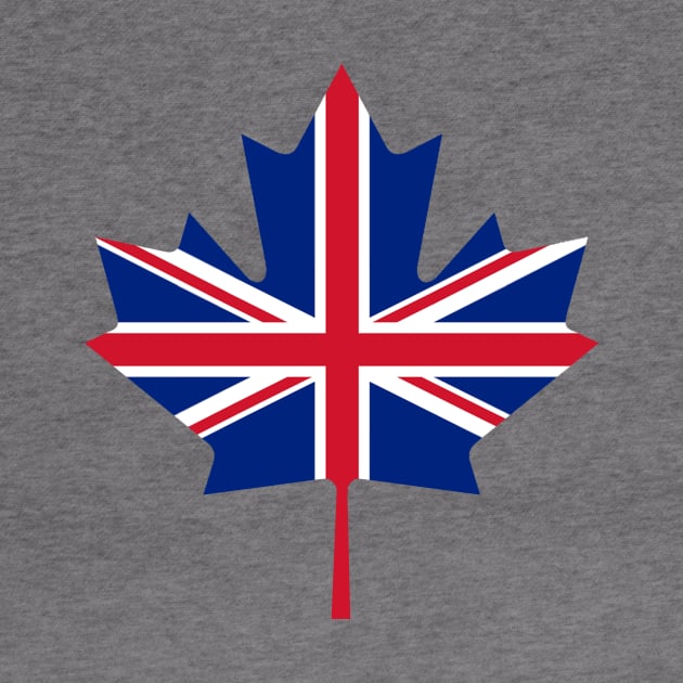 Canada - U.K. Flag Mashup 3 by phneep